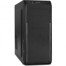 Корпус ExeGate XP-334UC, ATX, БП XP600, 1*USB+1*USB3.0+1*TypeC, Audio, черный [287370]