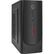 Корпус ExeGate XP-340U, ATX, БП XP600, 1*USB+2*USB3.0, Audio, черный [292992]