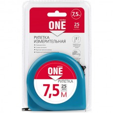 Рулетка  7.5м*25мм, пластиковый корпус, фиксатор, усиленный зацеп, SmartBuy [SBT-MTP-7525P1]