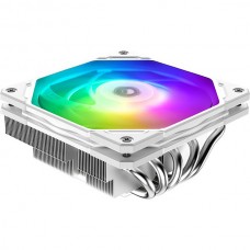 Кулер ID-COOLING IS-55 ARGB WHITE, LGA1700/1200/115X/AM5/AM4, 2000об, до 125 Вт, 31.2 dBA, PWM, ARGB