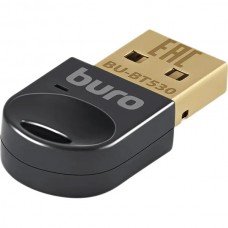 Адаптер USB Bluetooth BURO BU-BT530, до 20 метров, ver 5.3+EDR class 1.5 черный