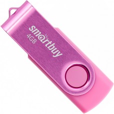 Накопитель USB Flash 4Gb SmartBuy Twist Pink