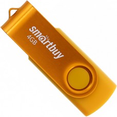 Накопитель USB Flash 4Gb SmartBuy Twist Yellow