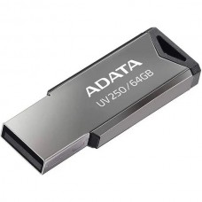 Накопитель USB Flash 64Gb A-DATA UV250 серебристый