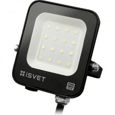 Прожектор LED  10W, 6500K, IP65, SMD, 900Лм, iSvet [USL-106-1-6] черный