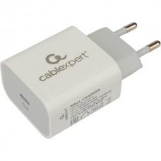 Зарядное устройство Cablexpert, 3А, Type-C QC3.0+PD20W [MP3A-PC-44] белый