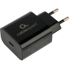 Зарядное устройство Cablexpert, 3А, Type-C QC3.0+PD20W [MP3A-PC-45] черный