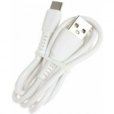 Кабель USB - Type-C, 1.0м, 3A, SmartBuy [iK-3112-S40w] белый