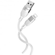 Кабель USB - microUSB, 1.0м, 2.4A, SmartBuy [iK-12-S72w] белый