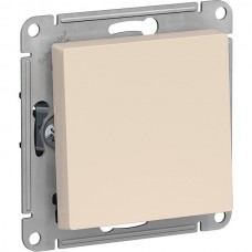 Переключатель перекрестный с/у 1-кл 10А, IP20, Schneider Electric ATLASDESIGN [ATN000271] бежевый