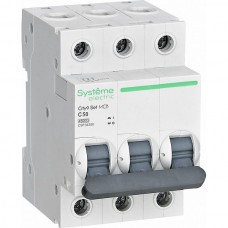 Выключатель автоматический 3п C  50А 4,5кА, Systeme Electric City9 [C9F34350] [4]