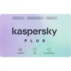 ПО Kaspersky Plus + Who Calls Russian Edition. 5-Device 1 year Base Card [KL1050ROEFS]