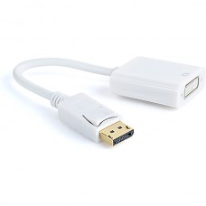 Переходник DisplayPort-DVI 20M/29F, Cablexpert [A-DPM-DVIF-002-W]