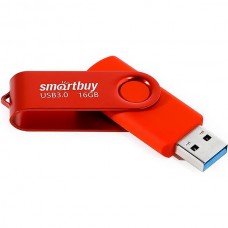 Накопитель USB Flash 16Gb SmartBuy Twist Red, USB3.0