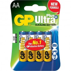 Батарейка GP AA LR06 Ultra Plus Alkaline [BL4/40] [GP 15AUP-2CR4]