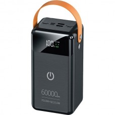 Внешняя батарея Perfeo PRODIGE (60000 mah/LED/PD + QC 3.0/Type-C/Lightning/2 USB/Выход: 5A)