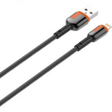 Кабель USB - Lightning, 2.0м, 2.4А, LDNIO LS592 [LD_C3822] медь, 86 жил, нейлоновая оплетка