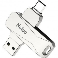 Накопитель USB Flash 64Gb Netac U782C [NT03U782C-064G-30PN], USB3.0+Type-C