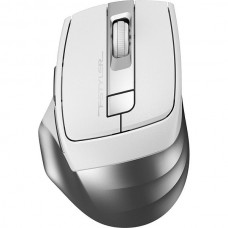 Мышь беспроводная A4Tech Fstyler FG35S серебристый/белый оптическая (2000dpi) USB (6but)