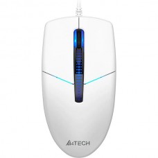 Мышь A4Tech N-530, оптика, 1200DPI, белая, USB