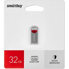 Накопитель USB Flash 32Gb SmartBuy MC8 Metal Red