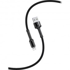 Кабель USB - microUSB, 1.0м, 3A, SmartBuy [iK-12-S26b] черный