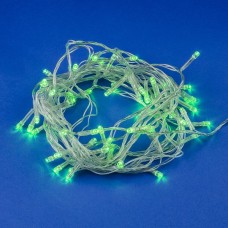 Гирлянда Нить  5м прозр., 50LED, контр., ЗЕЛЕНЫЙ, Uniel [ULD-S0500-050/DTA GREEN IP200]