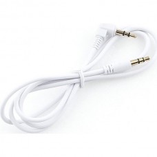 Кабель аудио джек3.5(папа) - джек3.5(папа) AUX, 1.0м, Cablexpert [CCAB-01-35MML-1MW] белый