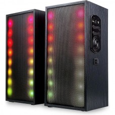 Колонки SmartBuy GIG 2, 2х10 Вт, корпус МДФ, Bluetooth, FM/MP3, LED, черная, USB [SBA-4950]