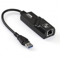 Кабель-адаптер ExeGate EXE-730U3-45 USB3.0 -> RJ45 10/100/1000 Мбит/с, 10см [288739]