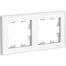Рамка 2п, IP20, Schneider Electric ATLASDESIGN ART [ATN200102] свое изображение
