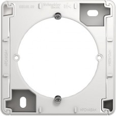 Коробка для открытого монтажа, Schneider Electric Glossa [GSL000100] белый