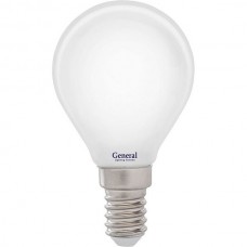 Лампа LED E14/G45 шар,  8W, FILAMENT, 2700K, 530Лм, GL [G45S-M-8W-E14-2700K]
