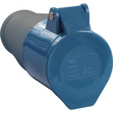 Розетка силовая переносная 223, 2P+PE, 32А, 220В, IP44, IEK ССИ-223 [PSR21-032-3]